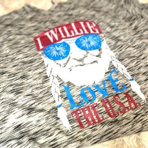 Willie Nelson 4th of July Tee